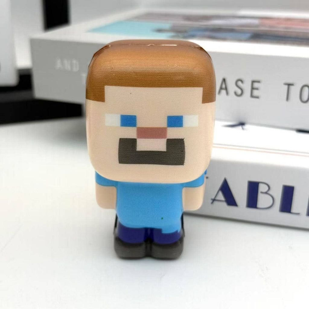 Minecraft Squishy Stress Relief Toy squeeze fidget toy: Random delivery