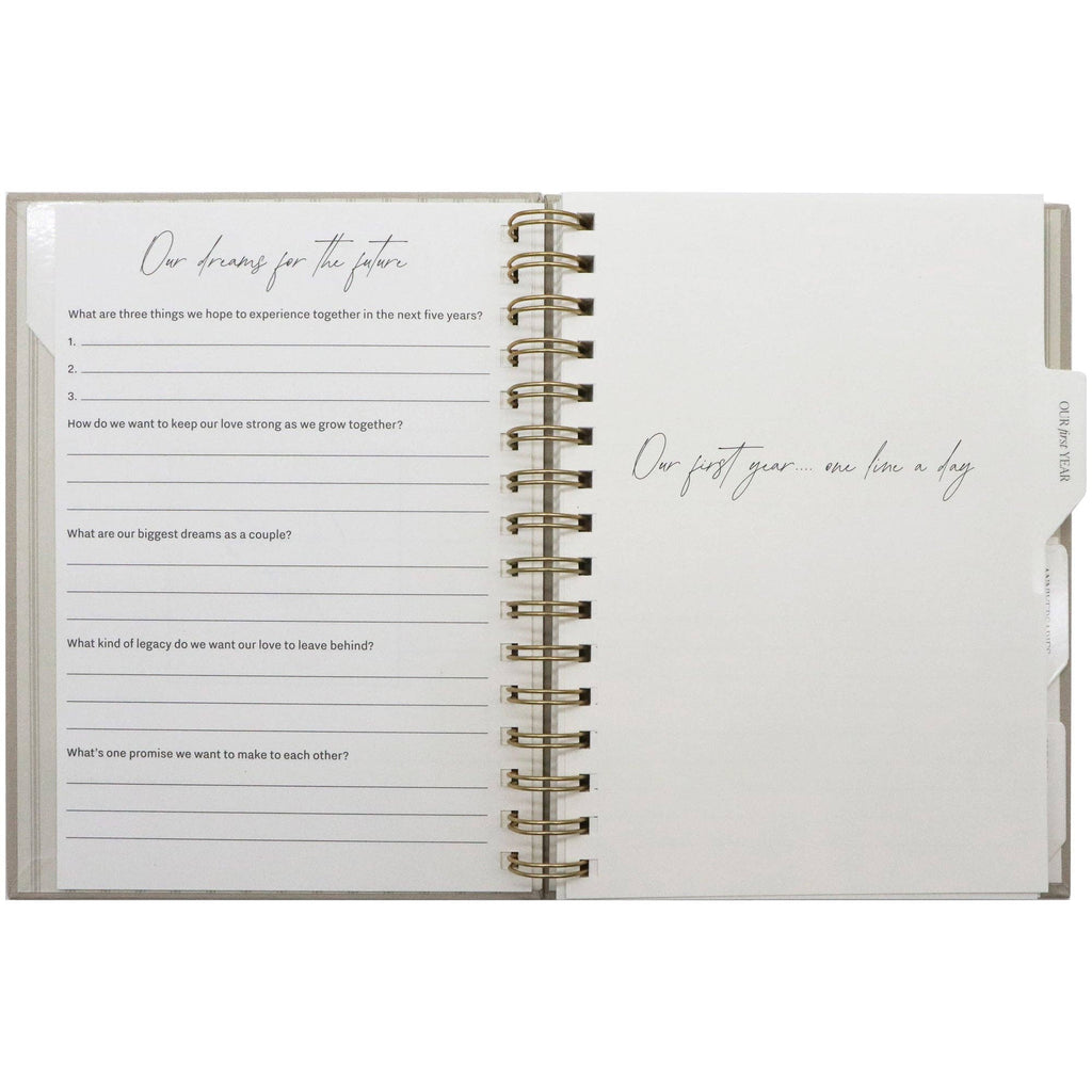 *NEW* Newlywed One Line A Day Prompted Journal