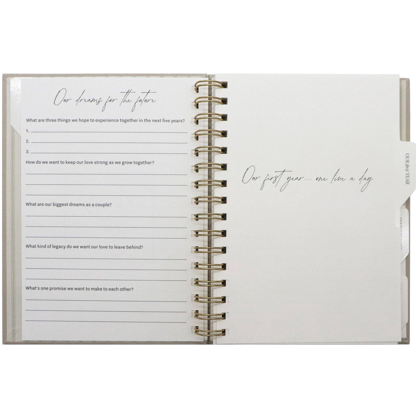 *NEW* Newlywed One Line A Day Prompted Journal