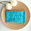 Accordion Cosmetic Pouch | Travel Bag | Make-up Pencil Pouch: Blue