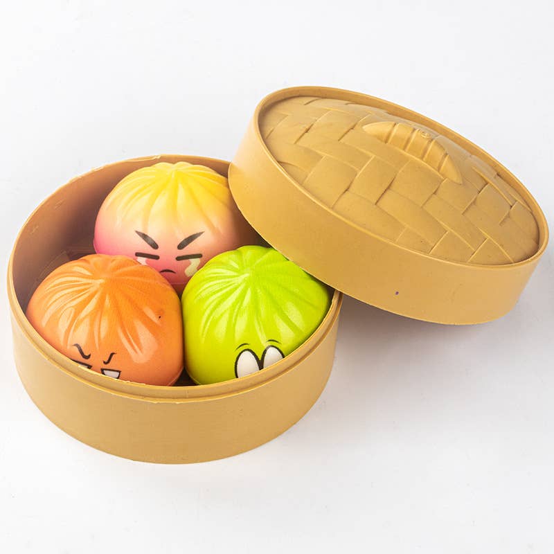 Cute Mini DUMPLINGS Squishy Stress Relief Toy