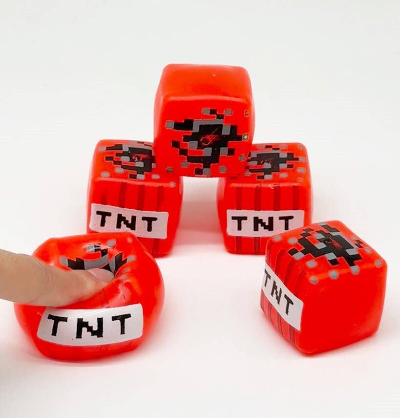 TNT mini cube Squishy Squeeze Toy Fidget