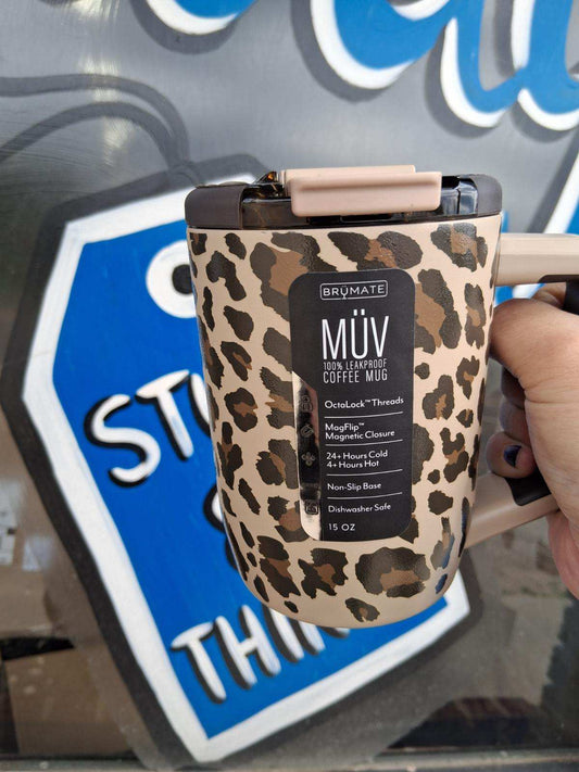 Brumate 15oz MUV Leopard