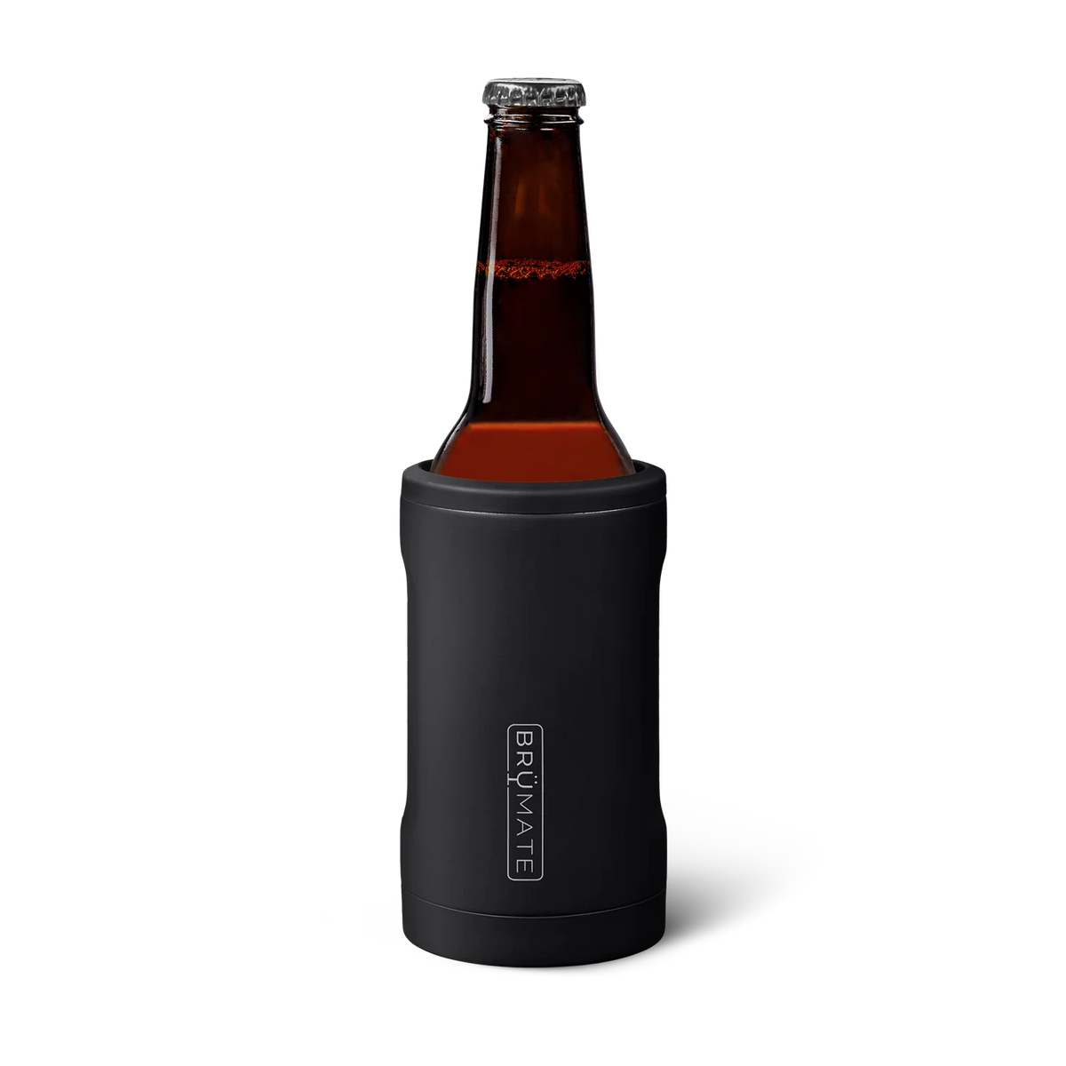 Brumate 12oz HOPSULATOR Bott'l  Matte Black