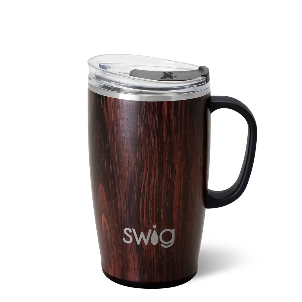 Swig 18oz Travel Mug Bourbon Barrel
